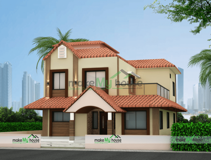 Desain rumah type 45 80