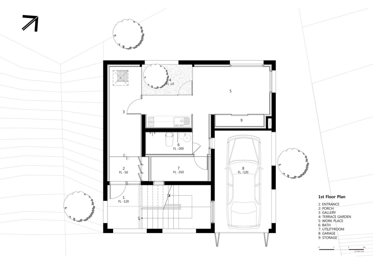 Desain rumah minimalis ukuran 9x9