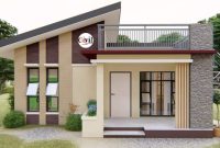 Desain teras atas rumah minimalis