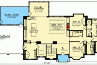 Desain rumah tanah melebar