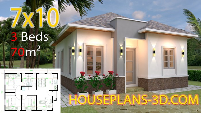 Desain rumah ukuran 7 10