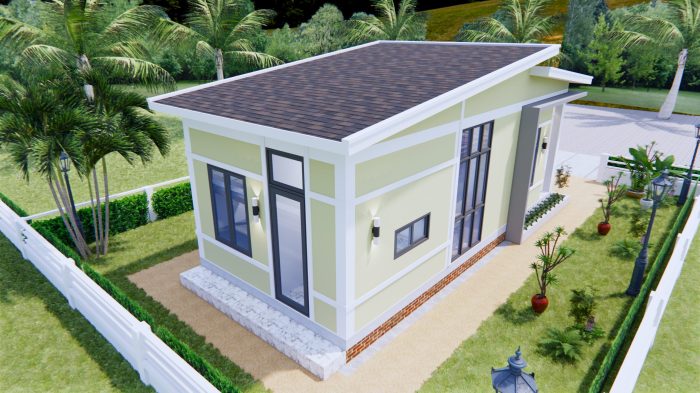 Desain rumah ukuran 4 x 9 meter