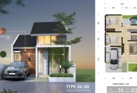 Desain rumah minimalis type 36 1 lantai