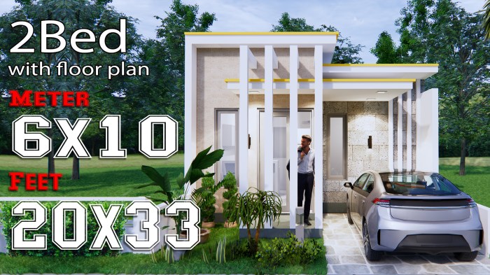 Desain rumah ukuran 6 10