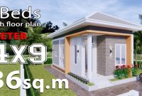 Desain rumah ukuran 4 x 9 meter