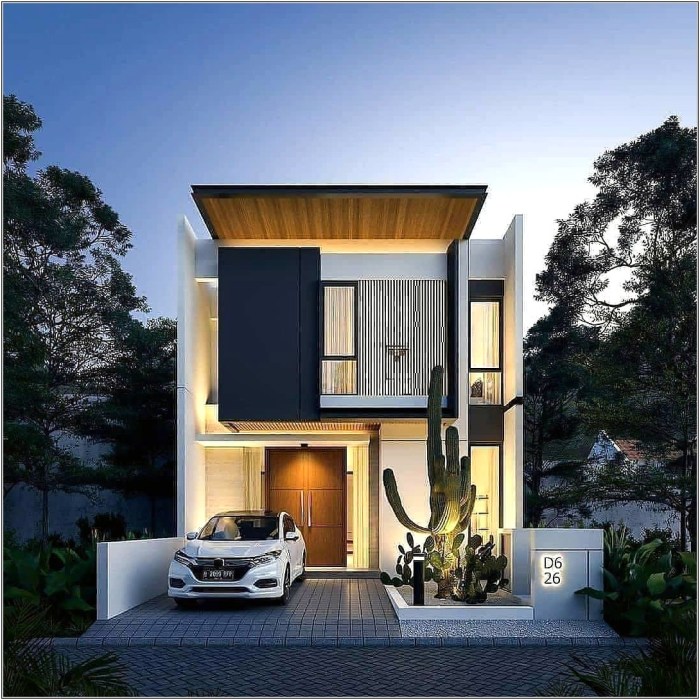 Desain rumah minimalis ukuran 5 x 8