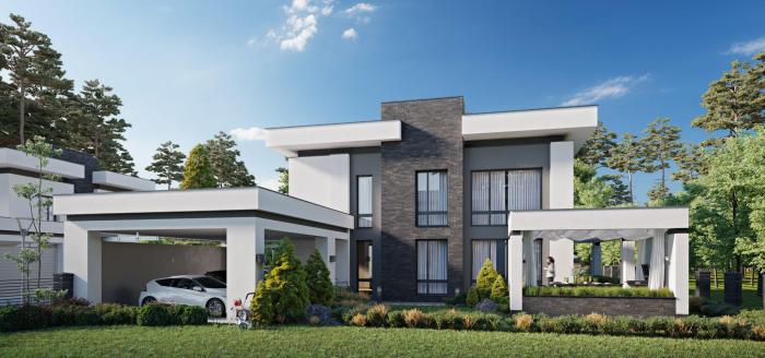 Desain rumah toko minimalis modern