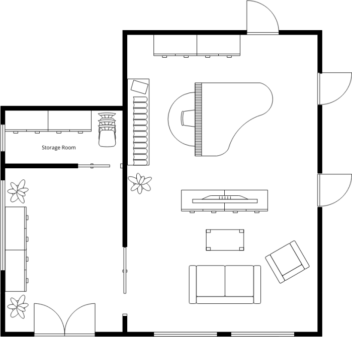 Grundriss wohnzimmer erstellen